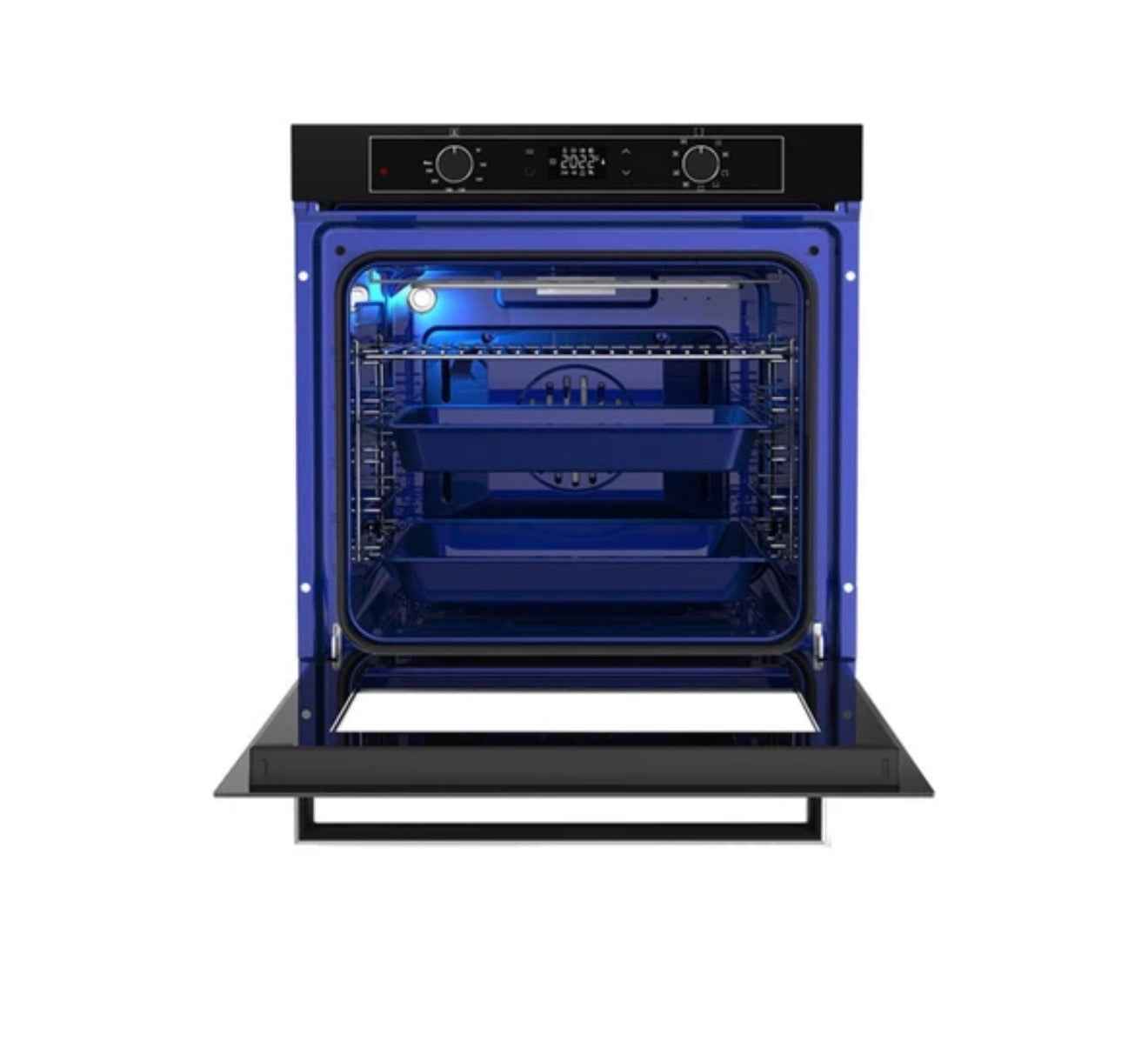LUXELL PLATINIUM DİJİTAL KUMANDALI ANKASTRE SET SİYAH