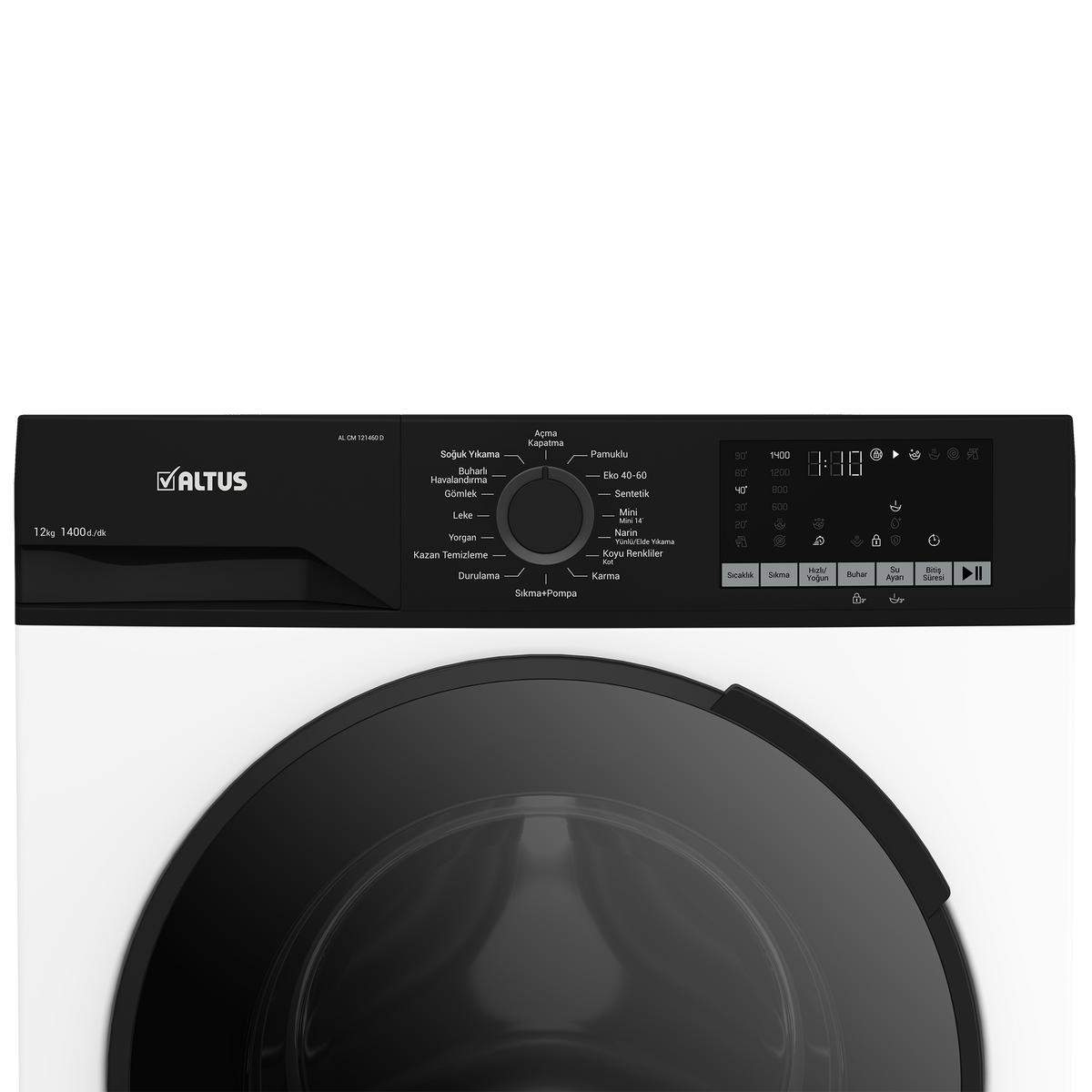 Altus AL CM 121460 D 1400 Devir 12 kg Çamaşır Makinesi